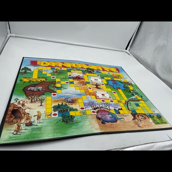 UNIVERSITY GAMES VINTAGE BOARD GAME DINOMITE - Picture 4 of 4
